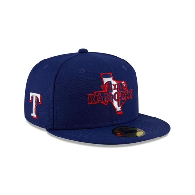 Sapca New Era Texas Rangers MLB Local 59FIFTY Fitted - Albastri